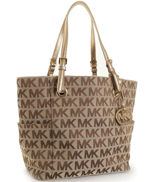 michael kors monogram small tote|Michael Kors Tote bag black.